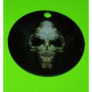 Indiana Jones Pinball Machine Plastic Promo Keychain Original NOS Game Vintage